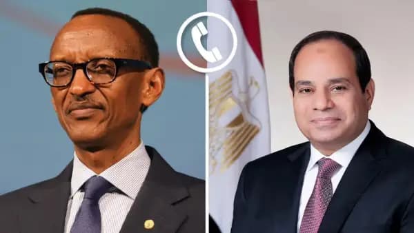 السيسي وكاجامي يبحثان تعزيز التعاون الثنائي والتكامل الإقليمي في حوض النيل وشرق أفريقيا