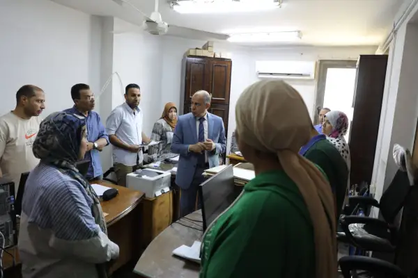 محافظ المنيا يتابع موقف تقنين أراضي أملاك الدولة: 60% نسبة إنجاز و2.4 مليار جنيه متحصلات