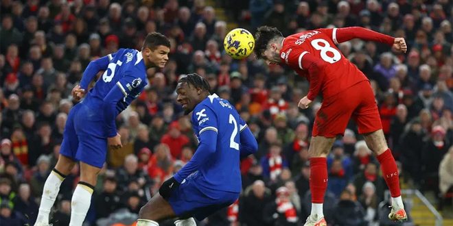 ليفربول يفوز على تشيلسي ويُعزّز صدارته للدوري الإنجليزي