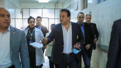 وزير الصحة يتفقد مستشفى الشروق المركزي